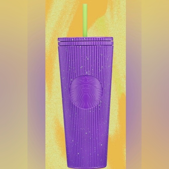 Starbucks Purple Potion Glow In Dark Halloween Tumbler Cup 24oz GITD 2024 New - Picture 7 of 14
